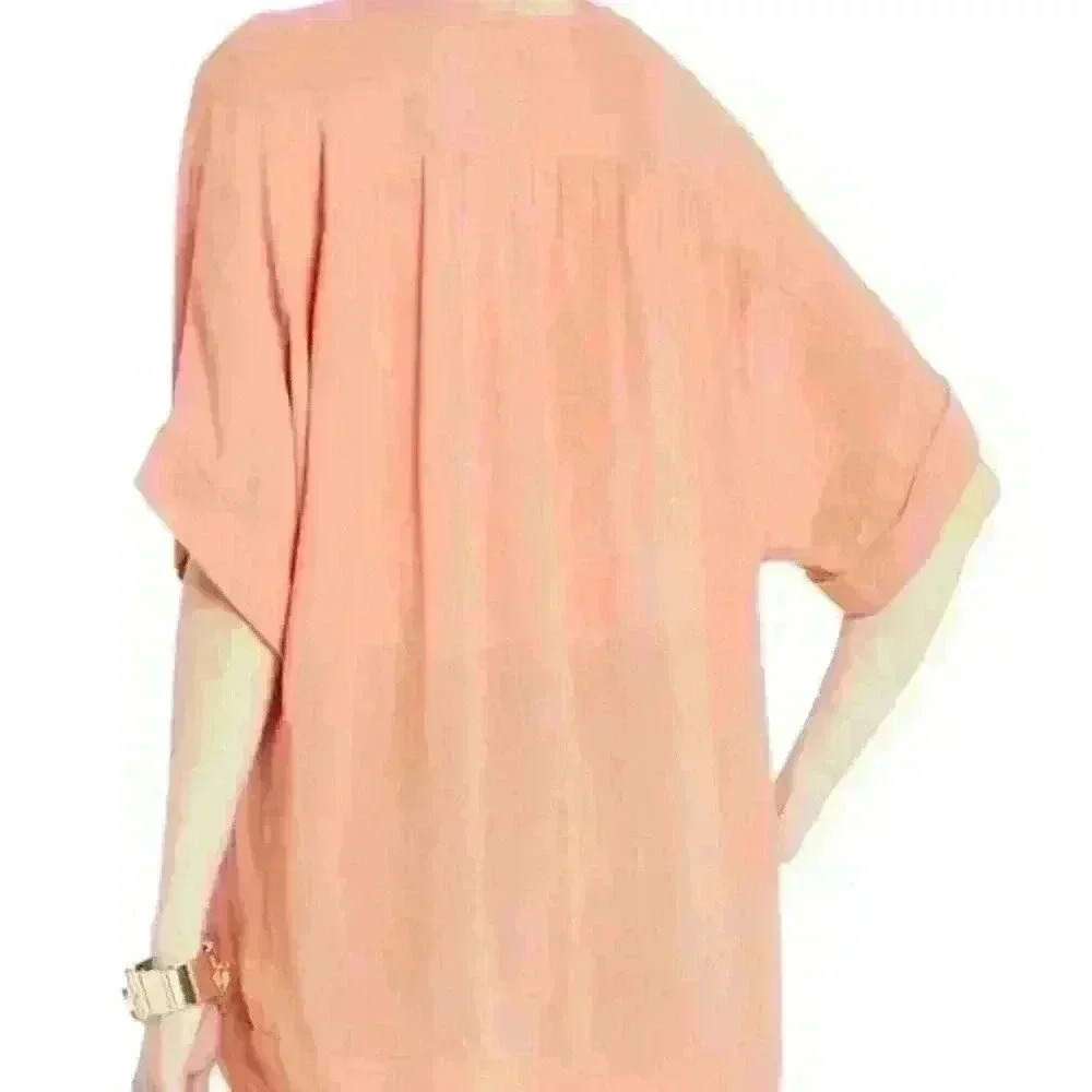 BCBGMAXAZRIA Warm Clay Caily Tunic - Picture 2 of 5